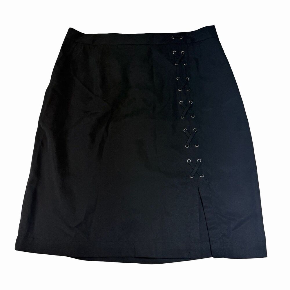 Banana Republic Skirt Women's Size 10 Black Knee Length Pencil Tencel Lyocell